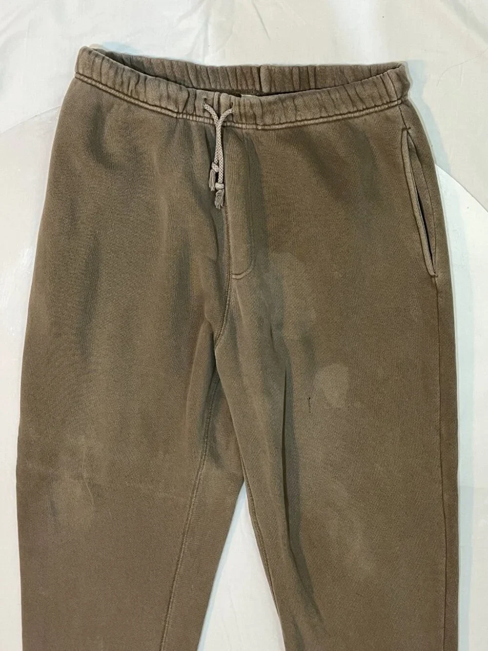 Elwood Flawed NWT Vintage Brown Organic Cotton Sweatpants Size M
